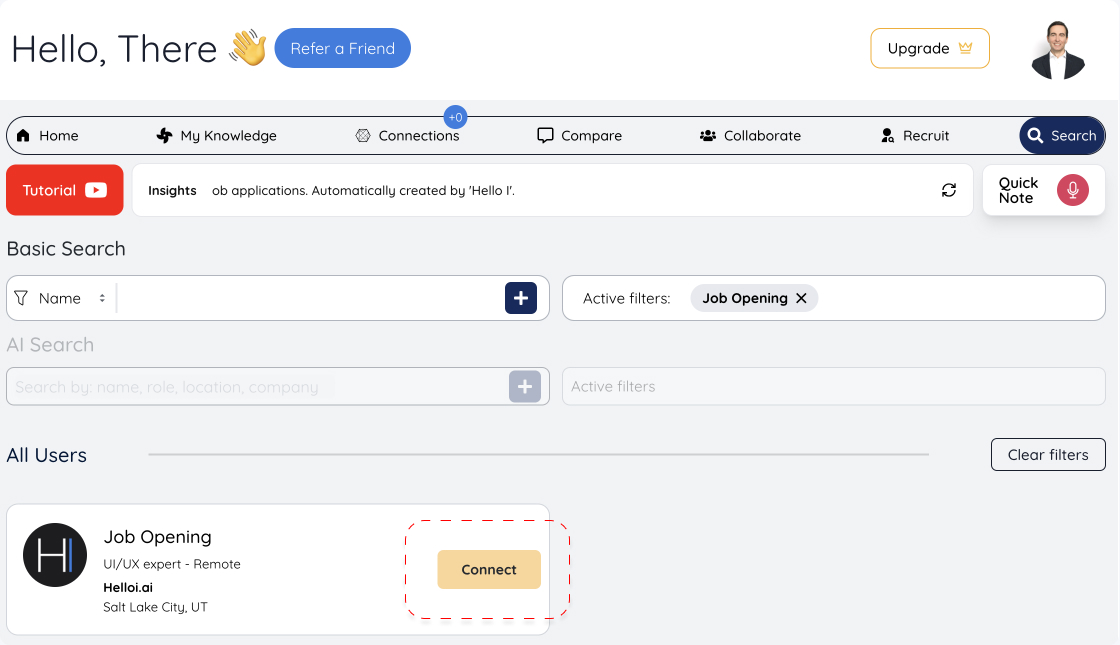 How to apply - Hello I - Personal AI for Career Growth